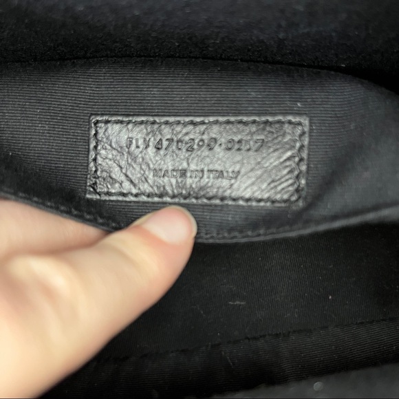 Saint Laurent Red Small Monogram Lou Camera Bag YSL - Picture 8 of 10